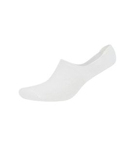 Mode XL Erkek Çorap Bambu Babet Basic 1162 Beyaz