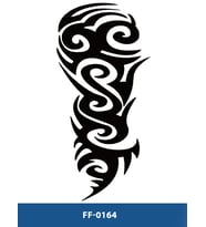 FF-164 ORTA BOY DESEN GEÇİCİ DÖVME-TATTO