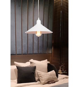 Beyaz Sarkıt Avize, Salon, Mutfak, Koridor ve Yatak Odası İçin Şık Aydınlatma
