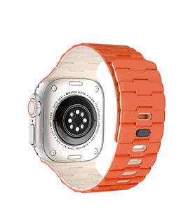 Uray store Apple Watch Ultra 49mm Wowen Kordon - Turuncu