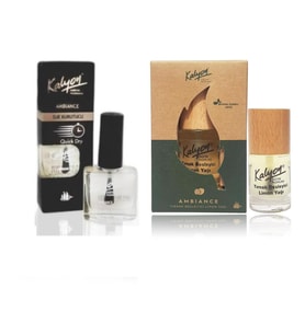 Kalyon Oje Kurutucu Fırçalı+Kalyon Bitkisel Tırnak Besleyici Limon Yağı 11 Ml