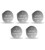 Yuma Cr1225 Süper Lityum 3v 5’li Kart Düğme Pil