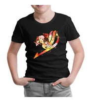Fairy Tail Siyah Çocuk Tshirt