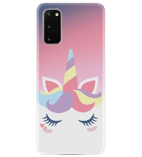 Samsung A02S A03S A10 A12 A13 A21S A22 Kılıf Desenli Silikon Sweety Unicorn 1737