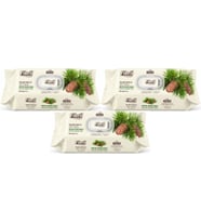 Fibril Islak Havlu Mendil 90 Yaprak Mistik Sedir Ağacı Plastik Kapaklı (3 Lü Set) 270 Yaprak