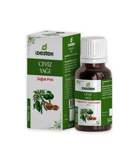 Destek Ceviz Yağı Soğuk Sıkım 50 Ml