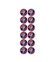 Ghia Plaka Damla Etiket Pulu 12'Lİ - Plaka Pul Sticker
