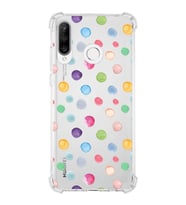 PrintiFy Huawei P30 Lite Uyumlu Water Color 6 Baskılı Şeffaf Köşe Korumalı Antişok Kılıf