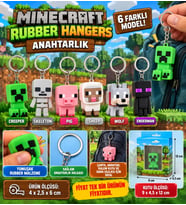 Minecraft Rubber Hangers Anahtarlık (adet fiyatıdır)