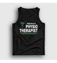 Presmono Unisex Beyaz Trust Hediye Physiotherapist Fizyoterapist Atlet 545538tt (Siyah)