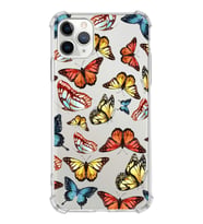PrintiFy Apple iPhone 11 Pro Uyumlu Water Color 2 Baskılı Şeffaf Köşe Korumalı Antişok Kılıf