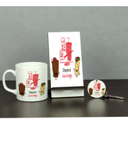 Dönerci Üçlü Set (Kupa + Telefon Standı + Anahtarlık)