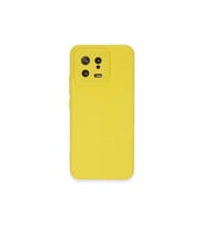 Çınarcık Dev Xiaomi Mi 13 Kılıf Nano içi Kadife Silikon - Pudra