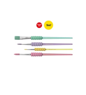 Faber Castell Soft Touch Pastel Renk Fırça 4 Çeşit 481620