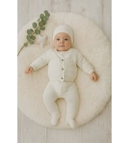 Triko Hastane Çıkışı Unisex (Beyaz)