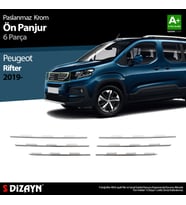 Peugeot Rifter Krom Ön Panjur 6 Prç. 2019 Üzeri