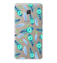 PrintiFy Samsung Galaxy A5 2015 ile Uyumlu 1mm Slim Fit Nazar Boncuğu 3 Baskılı Şeffaf  Kılıf