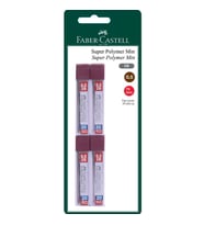 Faber Castell Super Fine Min Mekanik Kurşun Kalem Ucu 0.5 mm 2B 4 Adet 