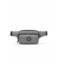 Smart Bags Kırçıllı Gri-Siyah Kadın Bel Çantası SMB1154