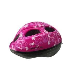 Rectus Kız Çocuk Kaskı Bisiklet-Paten Scooter Kullanımına Uygun Pembe Baş Çevresi 48-54 CM