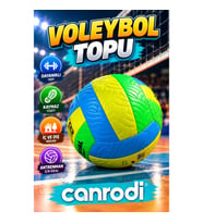 Dayanıklı Voleybol Antrenman Topu – Kaymaz Yüzeyli İç ve Dış Mekan Kullanımı
