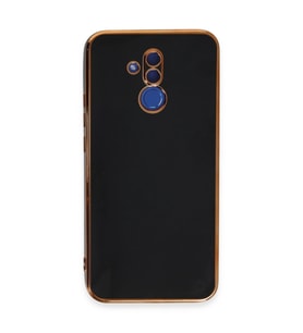 Huawei Mate 20 Lite Kılıf Volet Silikon - Siyah