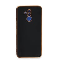 Huawei Mate 20 Lite Kılıf Volet Silikon - Siyah