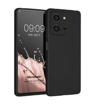 Microsonic Matte Silicone Vivo Y28 Kılıf Siyah