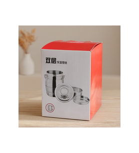 Paslanmaz Çelik 3'lü Sefer Tası 1.6L Metal Kulplu