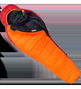 Bushlove Protect -42 Derece Extreme Ultralight Uyku Tulumu Kırmızı Turuncu (Karışık)