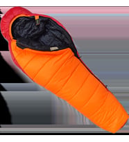 Bushlove Protect -42 Derece Extreme Ultralight Uyku Tulumu Kırmızı Turuncu (Karışık)