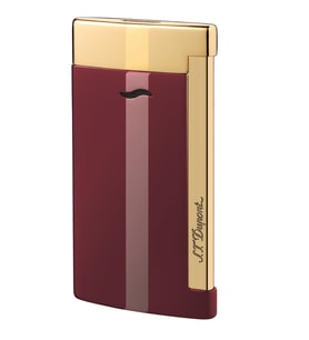 S.T. Dupont Slim 7 Lotus Kırmızı Altın Puro Çakmağı 27707