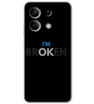 Redmi Note 13 Pro 5G Kılıf HD Desen Baskılı Kılıf - Im Broken