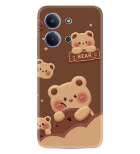 Xiaomi Redmi 15C Kılıf Boutique Baskılı Resimli Bears Pcode -032