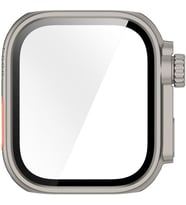 [Change-Case] Huawei Watch Fit 5 Pro için 2’si 1 Arada Sert Polikarbonat Kasa Koruyucu Dokunma ve Netliği Etkilemeyen Darbelere ve Çizilmeye Karşı Fit 5 Pro Ekran Koruyucu Kılıfı (Titanium)