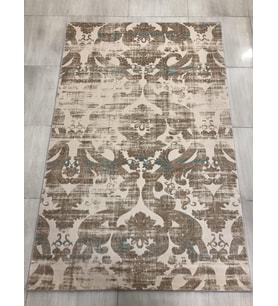 Kaşmir Halı Nepal Kn 0028 150X233 Vizon Turkuaz 4 M2 Halı !