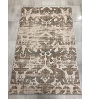 Kaşmir Halı Nepal Kn 0028 150X233 Vizon Turkuaz 4 M2 Halı !