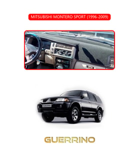 MITSUBISHI MONTERO SPORT 1996-2009TORPİDO KORUMA HALISI KIRMIZI KENAR