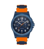 Sergio Tacchini Spor Turuncu Silikon ST.1.10407.3 Erkek Kol Saati