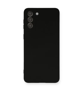 Samsung Galaxy S21 Plus Kılıf Nano İçi Kadife Silikon - Siyah