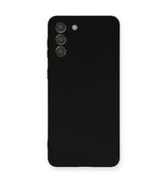 Samsung Galaxy S21 Plus Kılıf Nano İçi Kadife Silikon - Siyah