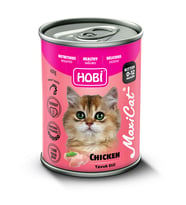 Hobi Maxicat Tavuklu Yavru Konserve 400 Gr