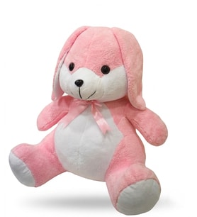 Yumoş Tavşan Büyük Boy Pembe 55 cm