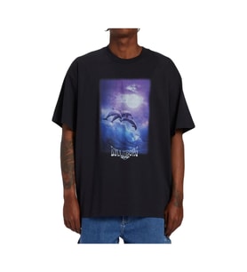 Billabong Dolphin Love Erkek Tişört ABYZT02283 (Siyah)