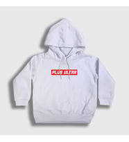 Presmono Unisex Çocuk Beyaz Plus Ultra Anime Boku No Hero Academia Kapüşonlu Sweatshirt 234657tt (Beyaz)