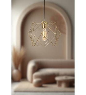 Scandix Sarkıt Avize – Modern Tasarım Avize (Gold)