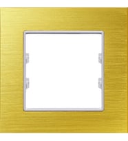 ALG501-21 AsFir Alüminyum Gold Tekli Çerçeve (Mekanizma Hariç)