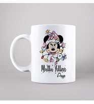 Minnie Mouse Mutlu Yıllar & Yılbaşı Tasarımlı Kupa Kişiye Özel