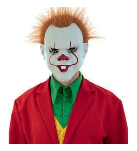 Mey İthalat® Stephen King's Korkutucu Joker Maske 31x22 cm