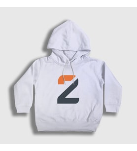 Presmono Unisex Çocuk Beyaz Logo Two Oyun Overwatch Kapüşonlu Sweatshirt 361108tt